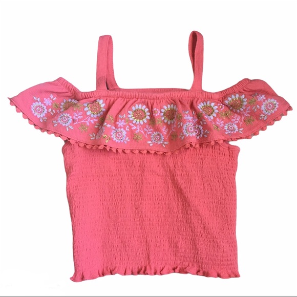 Smocked Top & Shorts Set Sz. Medium - Picture 2 of 8